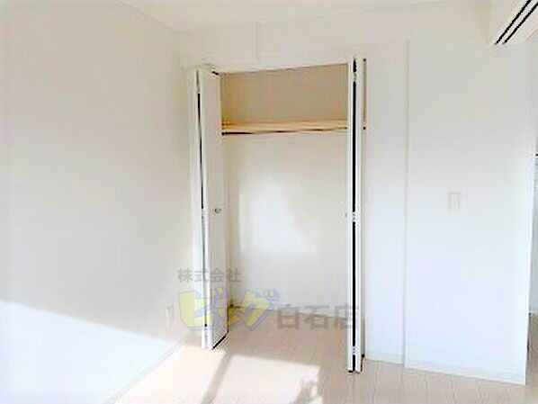 収納　各部屋にクローゼット付きです♪