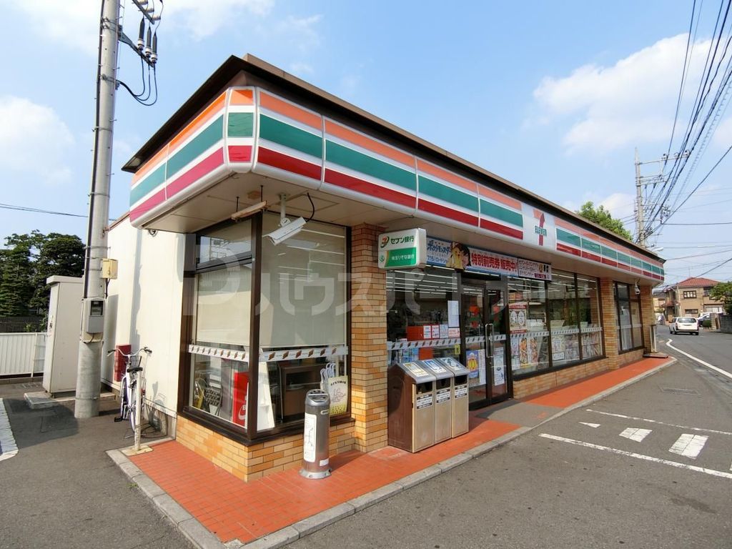 コンビニ　セブンイレブン越谷蒲生愛宕町店（コンビニ）まで340m