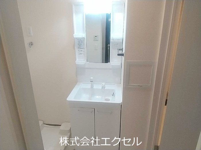 洗面設備　独立洗面台です。