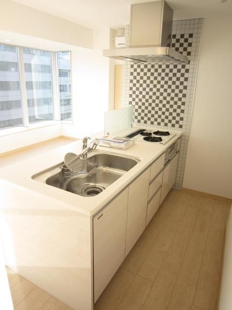 キッチン　おしゃれなシステムＫ