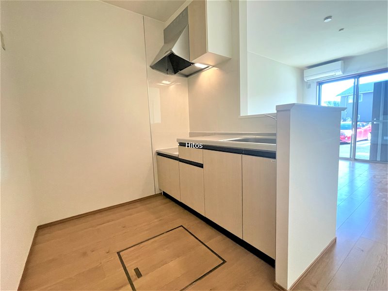 キッチン　会話をしながら作業ができる対面キッチン。