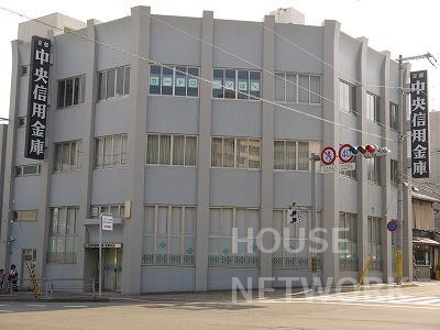 銀行　京都中央信用金庫　西陣支店（銀行）まで540m