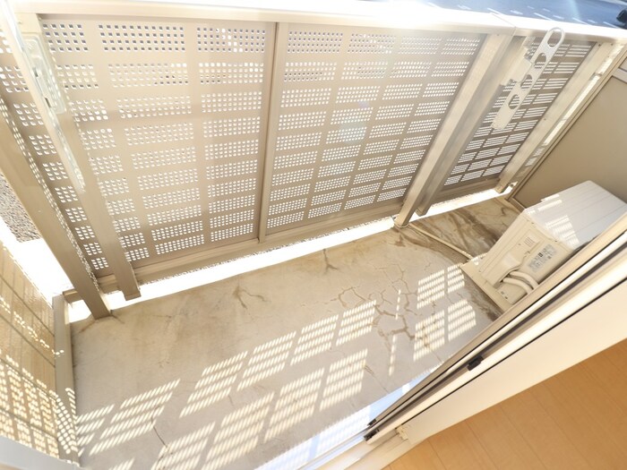 バルコニー　広々としたバルコニーです