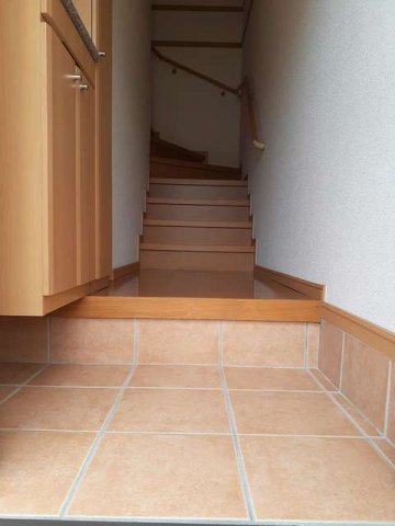玄関　毎日通る玄関はこちらです