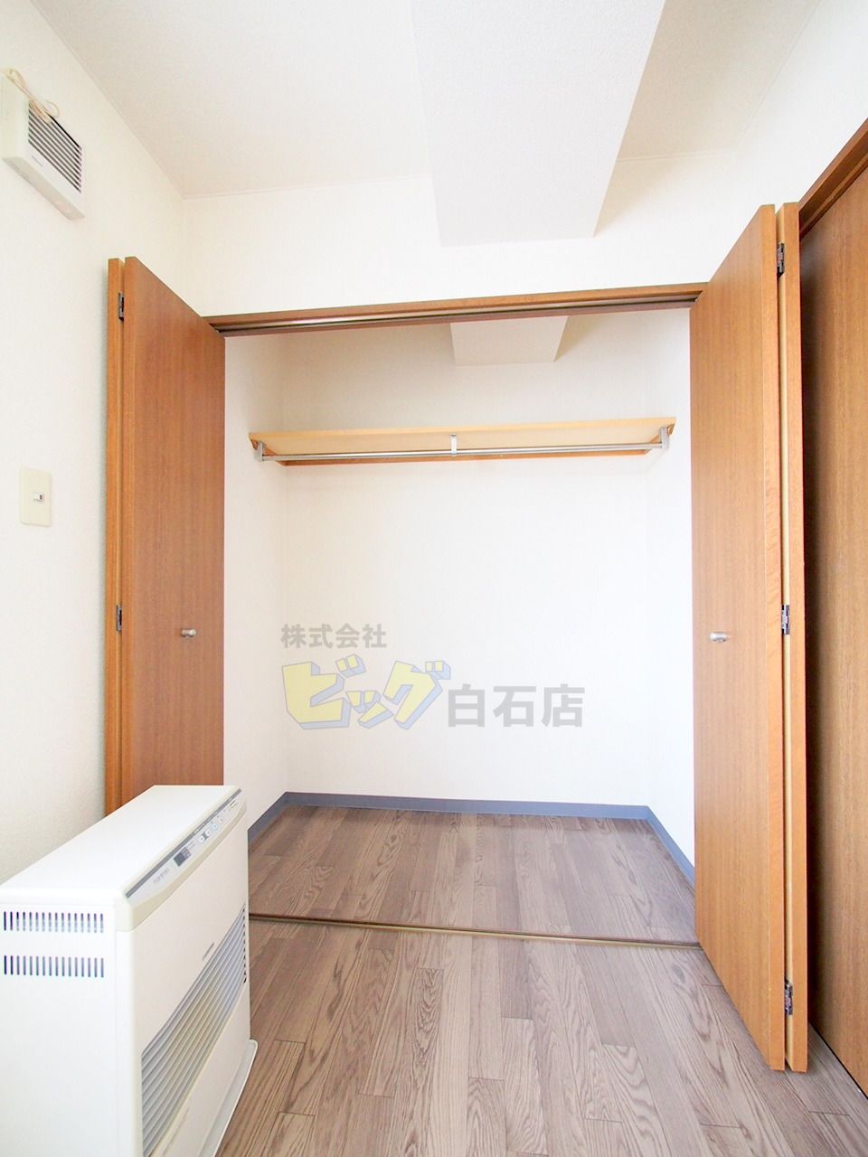 収納　クローゼット付きです♪