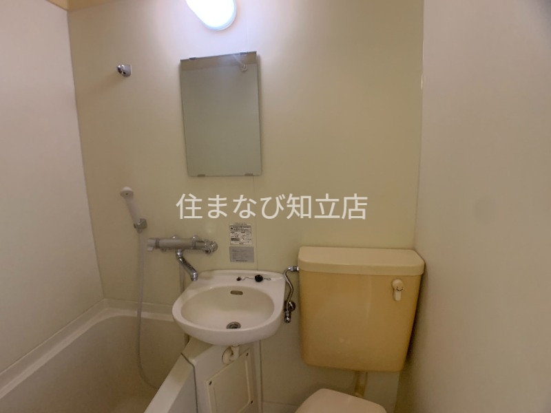 洗面設備　同型別部屋写真