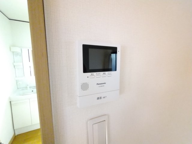セキュリティ　モニター付きインターホンあり