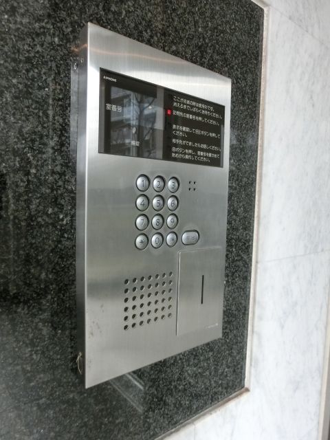 セキュリティ　オートロック付きなので安心ですね