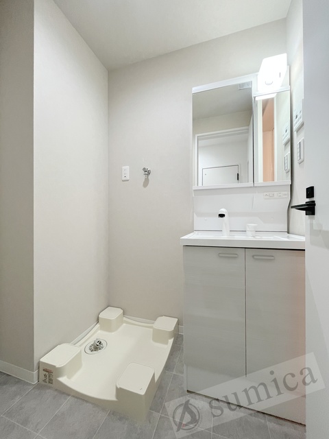 洗面設備　洗面脱衣所付き！独立洗面台が便利です♪♪