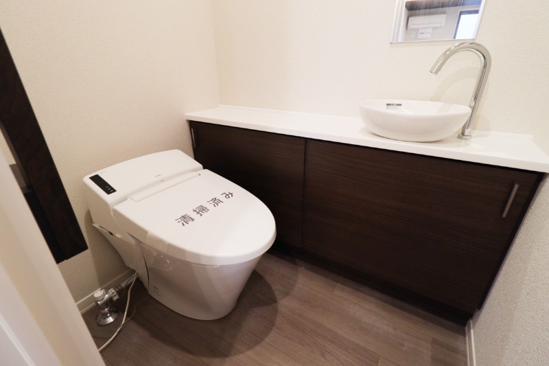 トイレ　図面と現状に相違がある場合には現状を優先