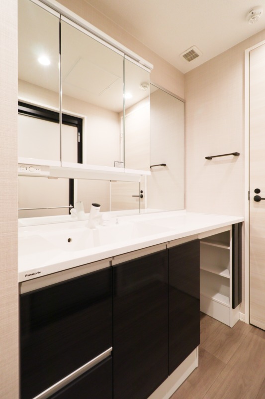 洗面設備　図面と現状に相違がある場合には現状を優先