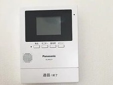 セキュリティ　モニタ付インターホン