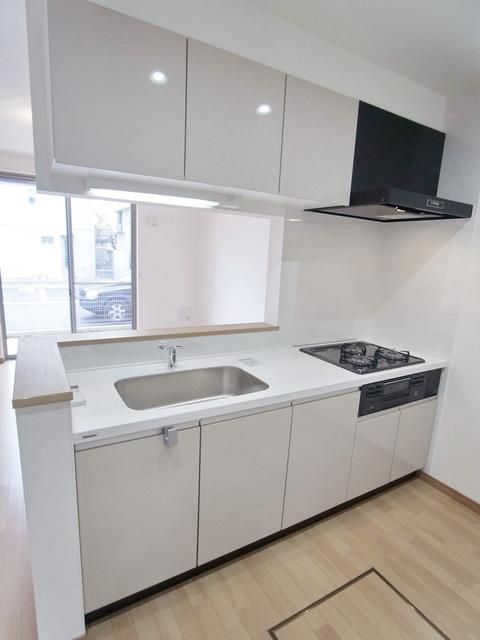 キッチン　☆3口システムキッチン☆