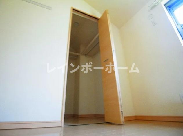 収納　収納のためのスペースです