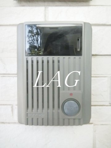 セキュリティ　モニター付インターホンです。