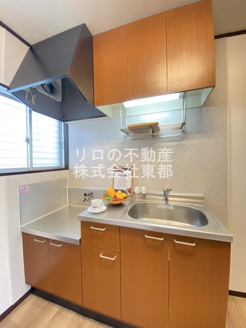 キッチン　品数を沢山作るなら一気に作れる、二口コンロ設置可能です。