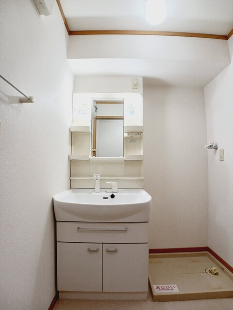 洗面設備　図面と現状に相違がある場合には現状を優先