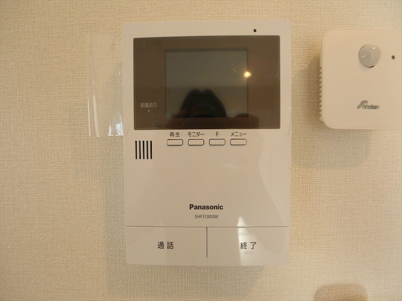 セキュリティ　ＴＶモニター付インターホン　同仕様写真