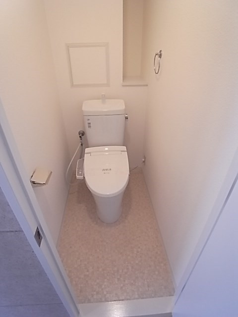 トイレ　ゆったりとした空間のトイレです