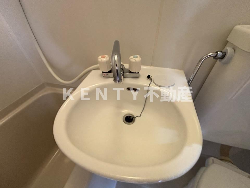 洗面設備　使いやすい洗面所です
