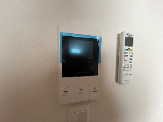 セキュリティ　※別部屋の写真です