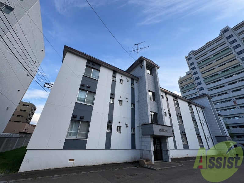 建物外観　札幌市南１２条「リベルティ旭ヶ丘」