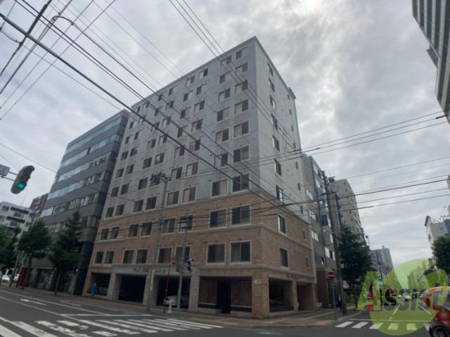 建物外観　札幌市中央区北１条東「パークヒルズ中央１２」