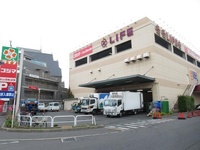 スーパー　ライフ江北駅前店（スーパー）まで280m