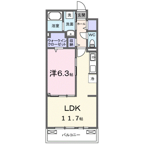 ヒカルサ東加古川の間取り写真