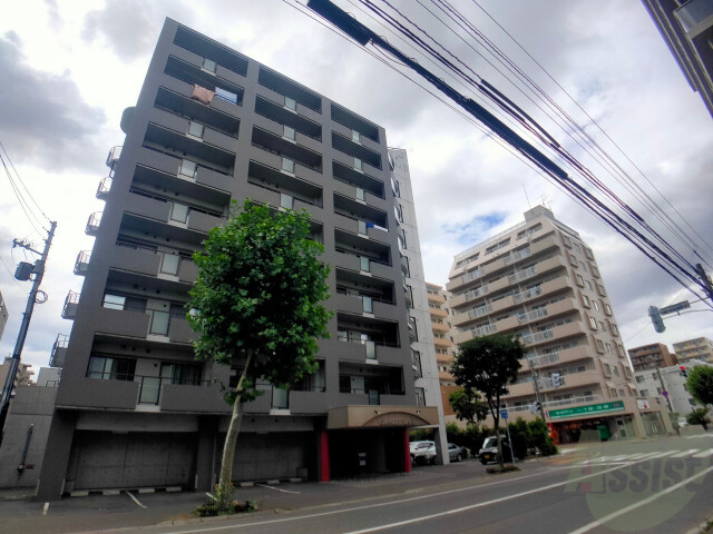 建物外観　札幌市北区北２２条西「グランデフィラ２」