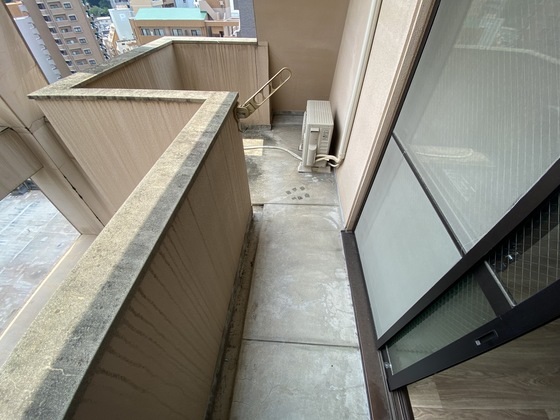 バルコニー　※別部屋の写真です