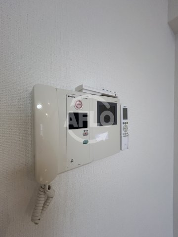 セキュリティ　レジディア京町堀　モニター付きインターホン