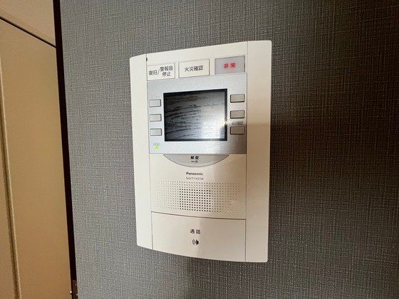 セキュリティ　※別部屋の写真です