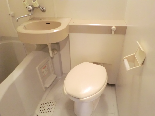 トイレ　少し余裕があります
