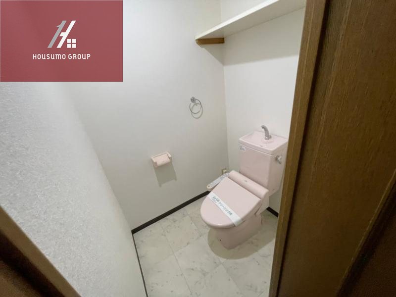 トイレ　ゆったりとした空間のトイレです