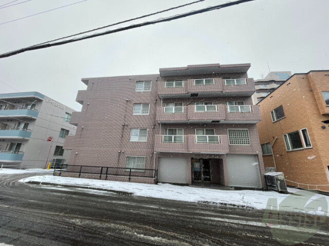 建物外観　札幌市中央区南９条「サンシャイン中島公園」