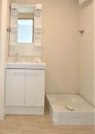 洗面設備　別タイプ部屋　参考写真です