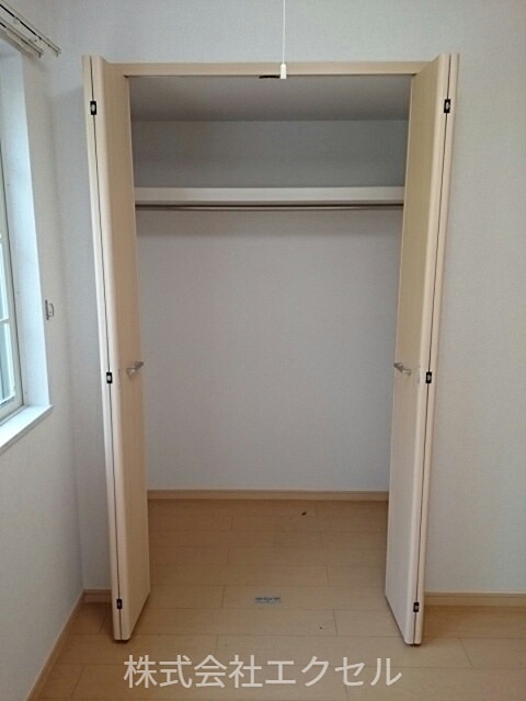 収納　収納完備でお部屋を広くお使いいただけます。