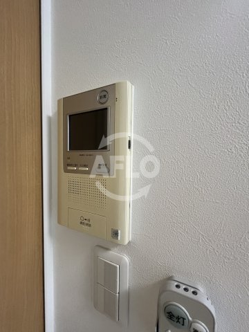 セキュリティ　アルシェ垂水　モニター付きインターホン