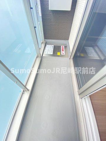 バルコニー　広々としたバルコニーです