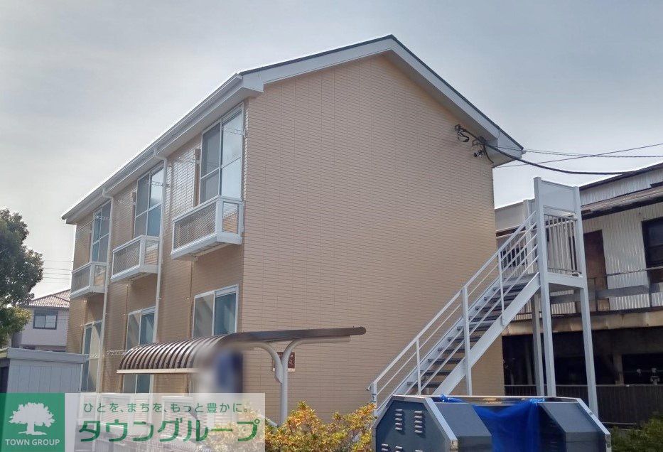 建物外観　2022年12月に外壁塗装いたしました。