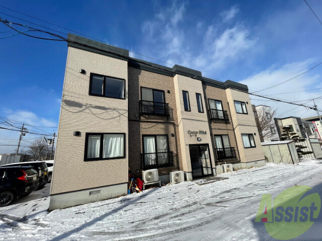建物外観　札幌市北区北二十四条西「カーサ・Ｎ２４」