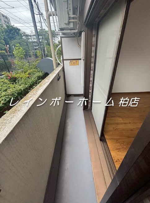 バルコニー　広々としたバルコニーです