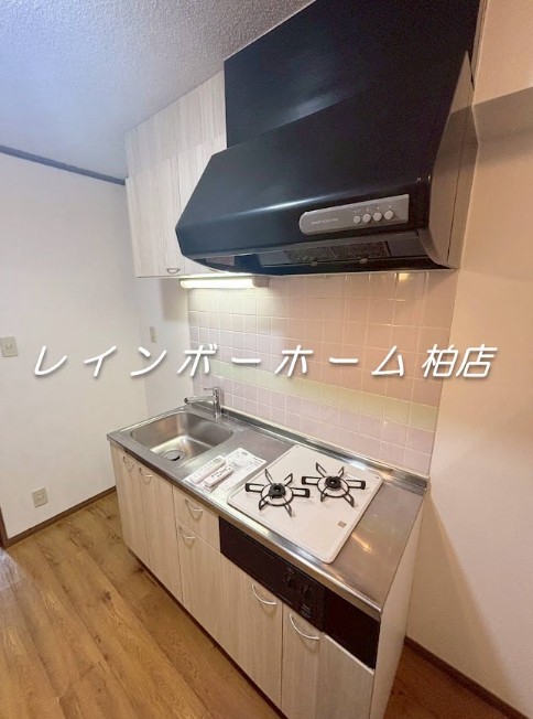 キッチン　２口ガスコンロです