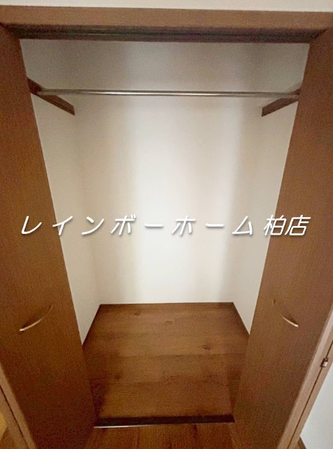 収納　たっぷりとした収納スペースです