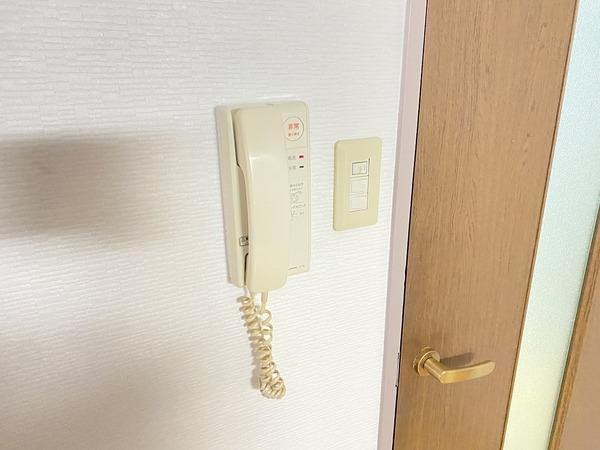セキュリティ　インターホン！