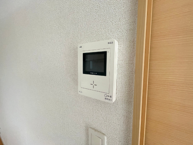 セキュリティ　モニター付きインターホン