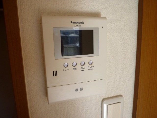 セキュリティ　モニター付インターホンです。