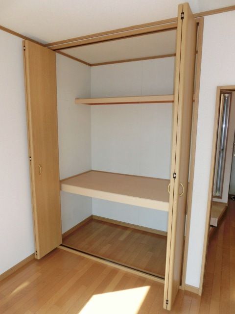 収納　奥行きのある収納です