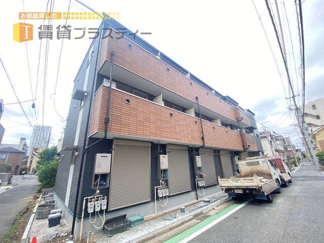 建物外観　完成間近。。ご入居お待ちしております